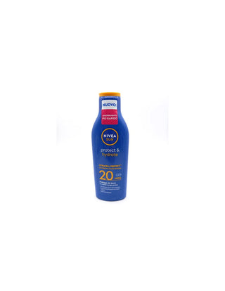 Nivea Sole Latte solare corpo SPF 20 protegge e idrata 200 ml — תחליב הגנה מהשמש