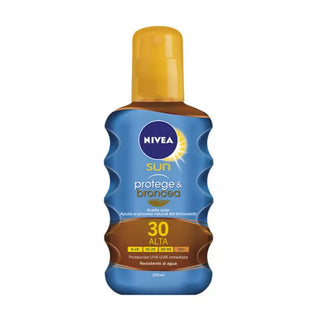 Nivea Sun Protect And Bronze Olio Protettivo Attivatore di Abbronzatura SPF30 200ml