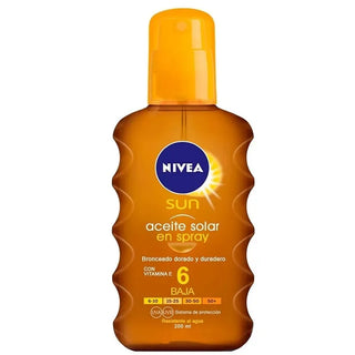 Nivea Solare Olio Spray SPF 6 200 ml — Ochrona przeciwsłoneczna