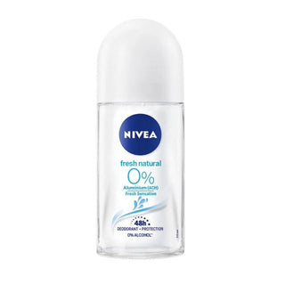 Deodorante Roll On 0% Naturale Fresco Nivea 50ml