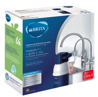 Brita MyPure P1 - Under-sink water filter con tap