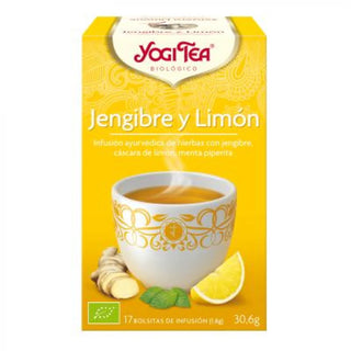 Yogi Tea Zenzero e Limone 17 Bustine di Tè
