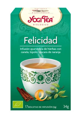 Yogi Tea Felicità 30g 17 Bustine di Tè