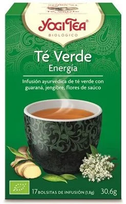 Yogi Tea Energy Green Tea 17 bustine di tè