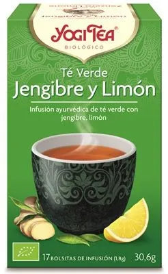 Yogi Tea Tè verde zenzero e limone 17 x 1,8 g