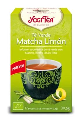 Yogi Tea Matcha Tè verde al limone 17 filtri x 1,8 g