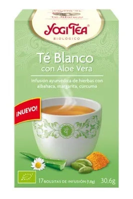 Yogi Tea Tè Bianco con Aloe Vera 17 Filtri