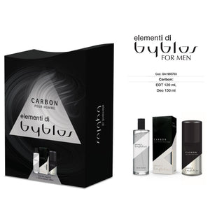 Byblos Elementi Carbon: Edt120Ml + Deo 150Ml
