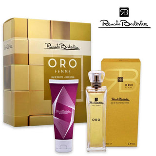 Renato Balestra Oro Pour Femme: Edt 100Ml + Crema Corpo 100 Ml
