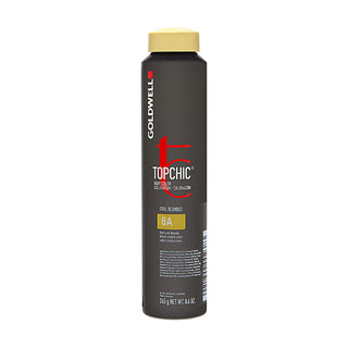 Goldwell TopChic, Tintura Permanente Per Capelli, 8A Biondo Cenere Chiaro, 250 ml
