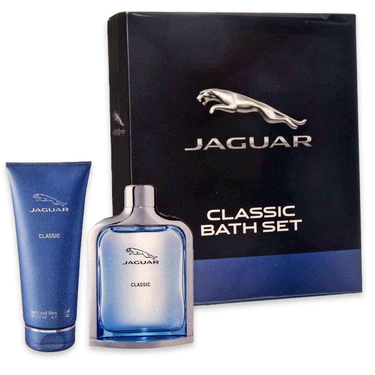 盒装 Jaguar 经典沐浴套装 edt 100 ml + 沐浴露 200 ml