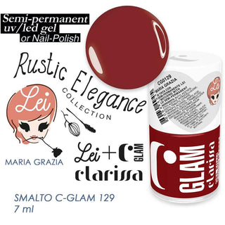 Clarissa 7Ml Smalto C-Glam 126 Maria Grazia