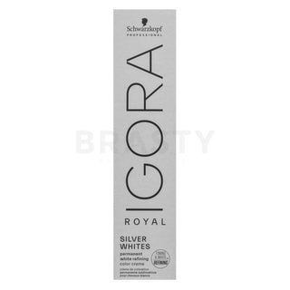 Schwarzkopf Professional Igora Royal SilverWhite Crema Colorante Permanente Bianco Grigio-Lilla 60 ml