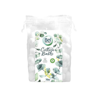 Bel Palline di Cotone Premium 70 pezzi — Dischetti di cotone