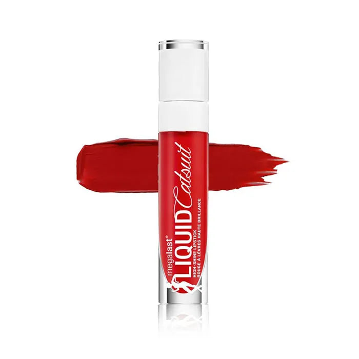 Wet n Wild Rossetto liquido Megalast Catsuit High Shine E968A Bad Girl's Club — Rossetto liquido