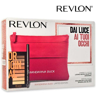 Kit Revlon Mandarina Duck Look Book Palette & Eyeliner Cs
