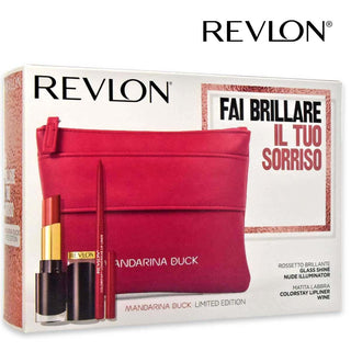 Kit Revlon Mandarina Duck Glass Shine & Cs Matita Labbra