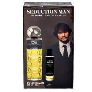 Cofanetto Regalo Saphir: Edp 200 Ml + Edp Seduction Man 30 Ml