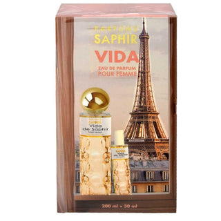 Cofanetto Regalo Saphir: Edp 200 Ml + Edp 30 Ml (Vida)