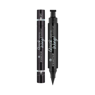 Essence Cosmetics Eyeliner + Timbro Quick Wing! 01 Nero 3,5 ml — Eyeliner