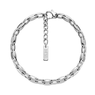 Diesel Bracciale elegante in acciaio DX1583040 — Armbånd