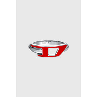 Diesel Anello acciaio logo DX1688040 Circonferenza 66 mm — Anello
