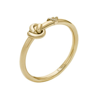 Emporio Armani Anello placcato oro Sentimental EG3638710 53 mm — Anello