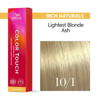 Wella Color Touch 10/1 Biondo Cenere Più Chiaro 60 ml — Tinta per capelli