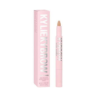 Kylie Cosmetics Kybrow, evidenziatore, matita per sopracciglia in crema, 006, scuro opaco, 0,86 g