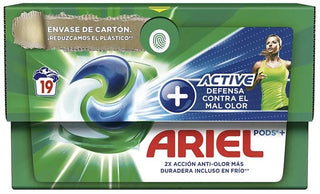 Ariel Pods Active Odor detersivo 3 in 1 19 capsule — Detersivo
