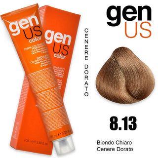 Crema Colorante Permanente Genus 100 Ml 8.13