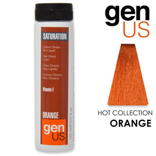 Genus Saturation Colore Diretto Per Capelli Arancione 150Ml
