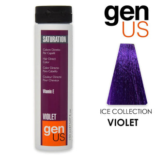 Genus Saturation Colorazione Diretta Per Capelli Viola 150Ml