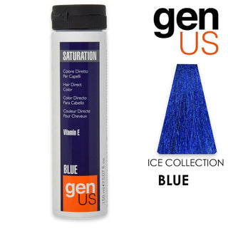 Genus Saturation Colore Diretto Per Capelli Blu 150Ml