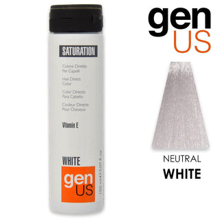 Genus Saturazione Colore Diretto Per Capelli Bianco 150Ml