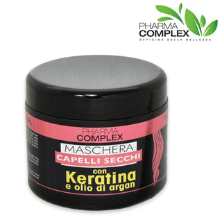 Pharma Complex Maschera Capelli Secchi Con Keratina 500 Ml