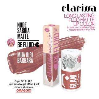 Be Fluid Lip Color Barbara Nude Saab Matte 4 Ml