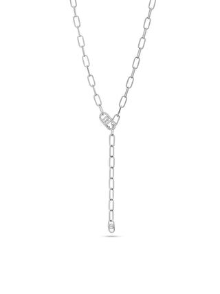Liu Jo Collana Lunga In Acciaio Con Cristalli Fashion Lj2617 — Collana