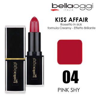 Bella Oggi Kiss Affair Cremay Rossetto Stick Pink Shy 004