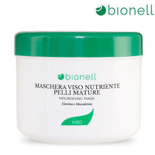 Bionell Maschera Viso Nutriente Pelli Mature Bionell 500 Ml