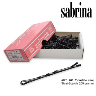 Sabrina Fermaglio Pall.N.7 On-Sfusi 200 Grammi Ondato Nero