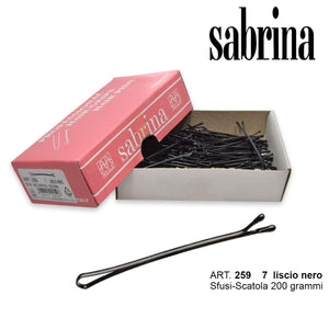 Sabrina fermaglio pall.n.7 ln-sc 200 gram liss svart