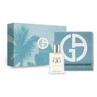 Armani Acqua di Gio Man Box scatola regalo 100 ml EDT and asciugamano Armani 100ml