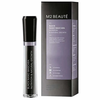 M2 Beauté Nano Black Mascara 6ml 