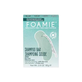 Foamie Aloe You Vera Much 80 g — Tuhý šampon na suché vlasy