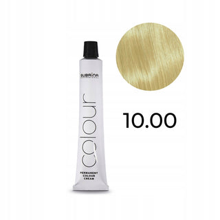 Subrina professional Colore Permanente, Tintura Permanente Per Capelli, 10.00 Naturale, 100 ml
