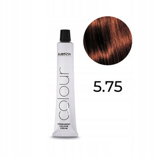 Subrina Professional Colore Permanente, Tintura Permanente Per Capelli, 5.75 Corallo, 100 ml