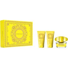 Versace Yellow Diamonds Set EDT 50 ml Duschgel 50 ml Yellow Diamonds und Yellow Diamonds Körperlotion 50 ml