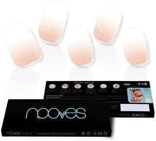 Nooves Fogli per unghie in gel Baby Boomer Premium Luxe Gradient Nude 20 unità — Fogli per unghie in gel