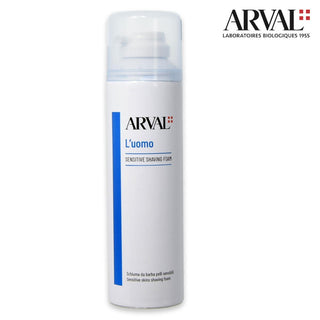Arval L'Uomo Sensitive Shaving Foam - Schiuma Da Barba Pelli Sensibili 250 Ml